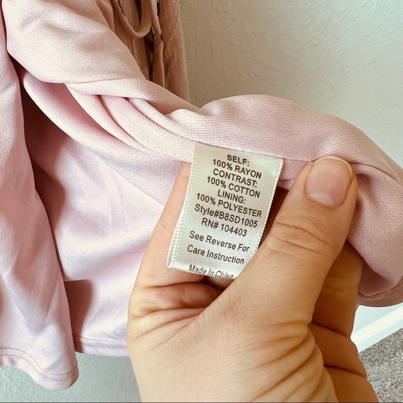 🦃 Blu Pepper | Floral Wrap Dress - Picture 6 of 6